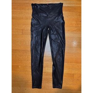 spanx faux leather leggings